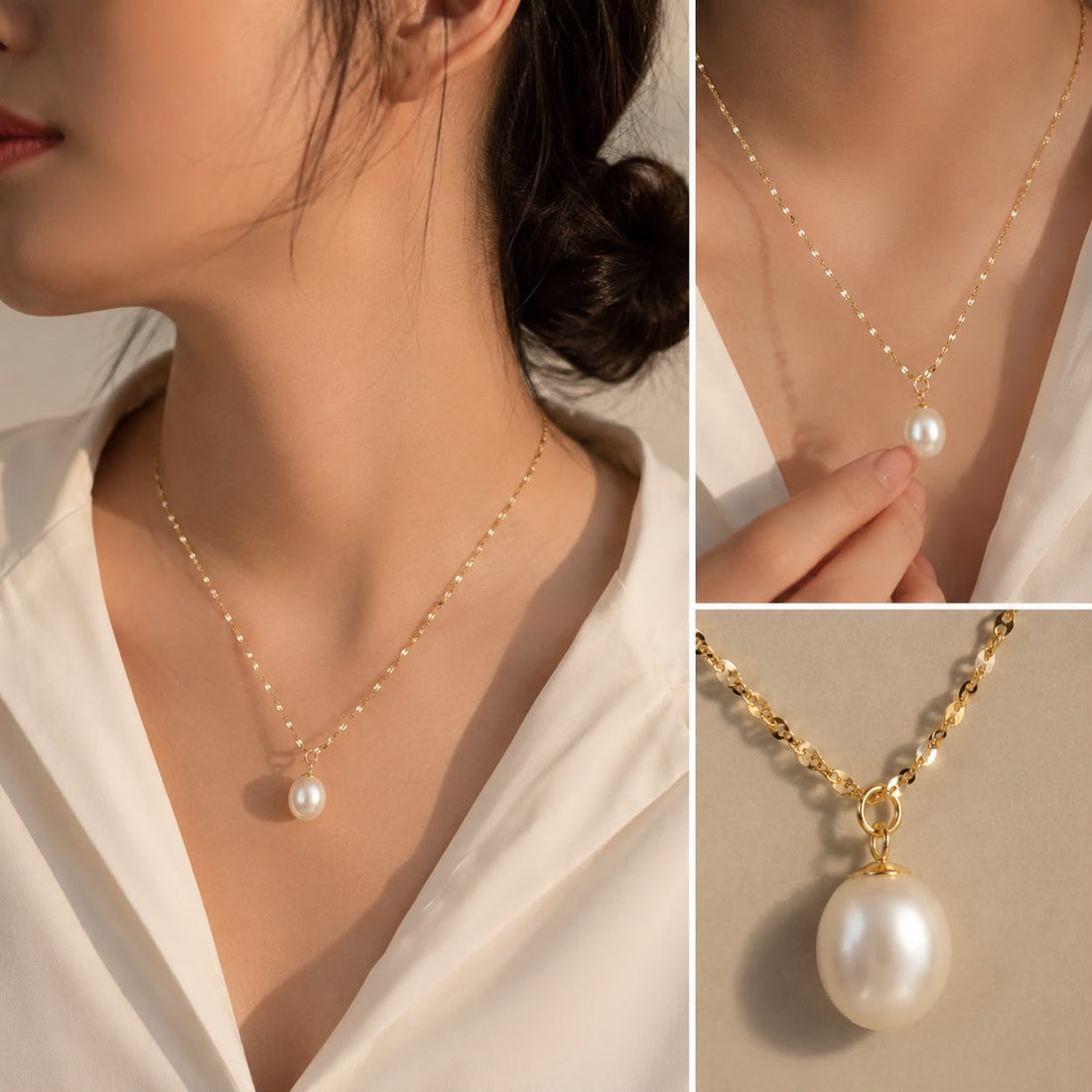 Elegant Gold-Plated Daisy Flower Pendant Necklace for Women